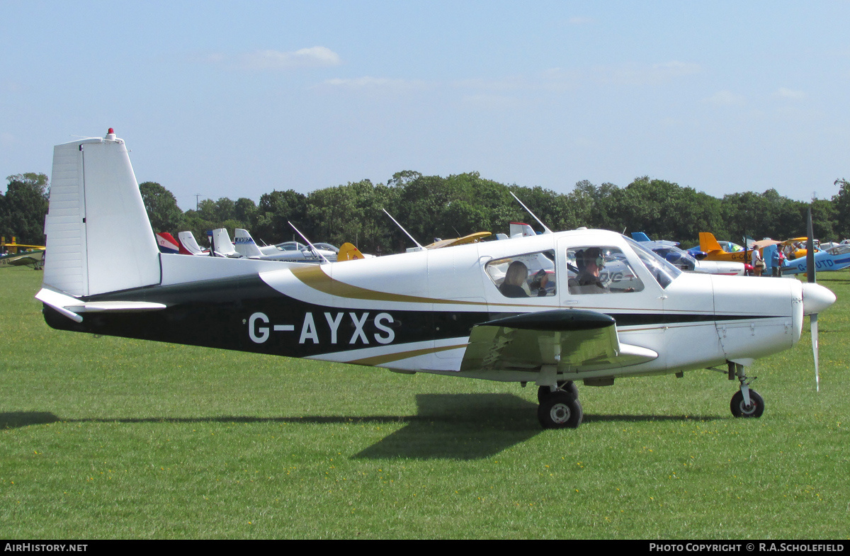 Aircraft Photo of G-AYXS | SIAI-Marchetti S-205-18R | AirHistory.net #145428