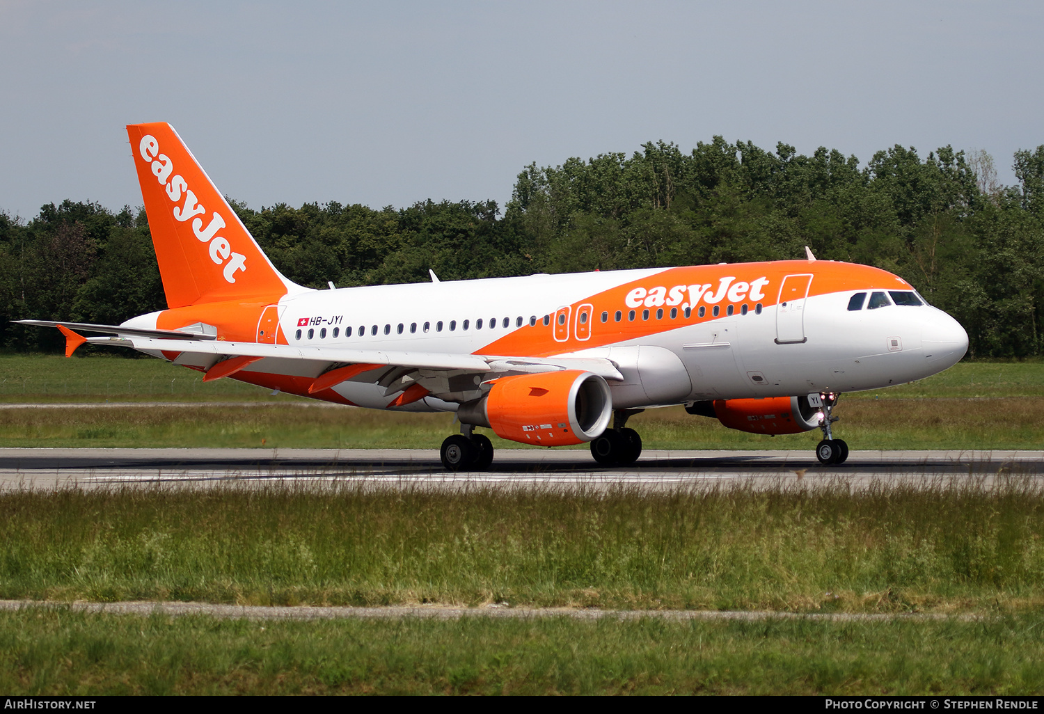 Aircraft Photo of HB-JYI | Airbus A319-111 | EasyJet | AirHistory.net #145444