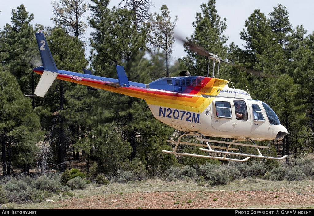 Aircraft Photo of N2072M | Bell 206L-1 LongRanger II | Papillon Grand Canyon Helicopters | AirHistory.net #145459