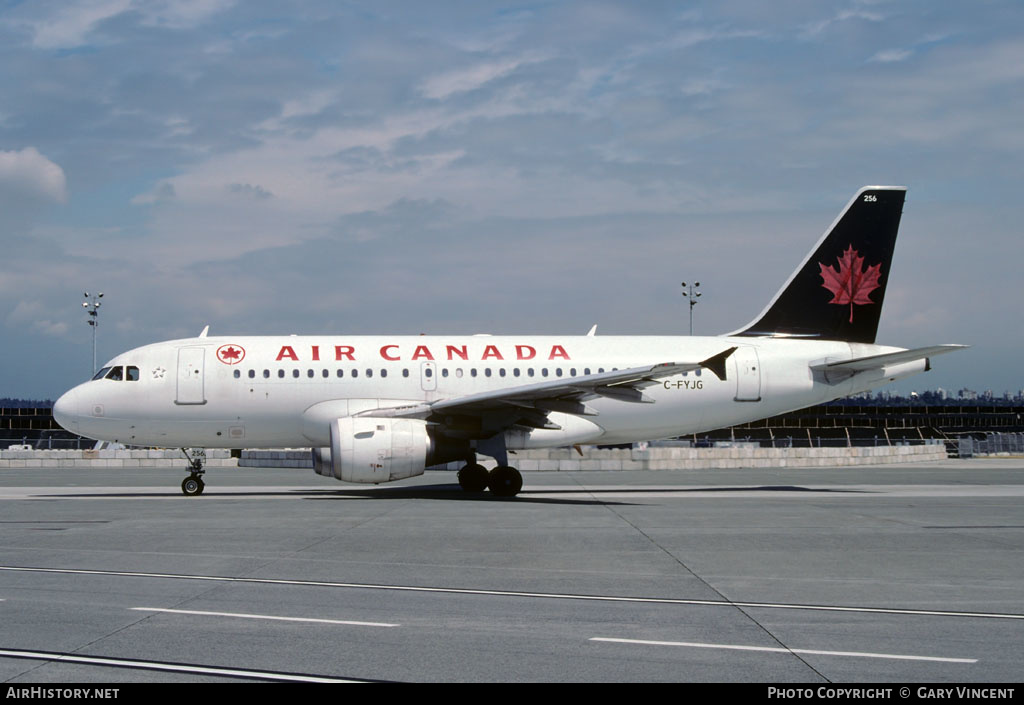 Aircraft Photo of C-FYJG | Airbus A319-114 | Air Canada | AirHistory.net #145460