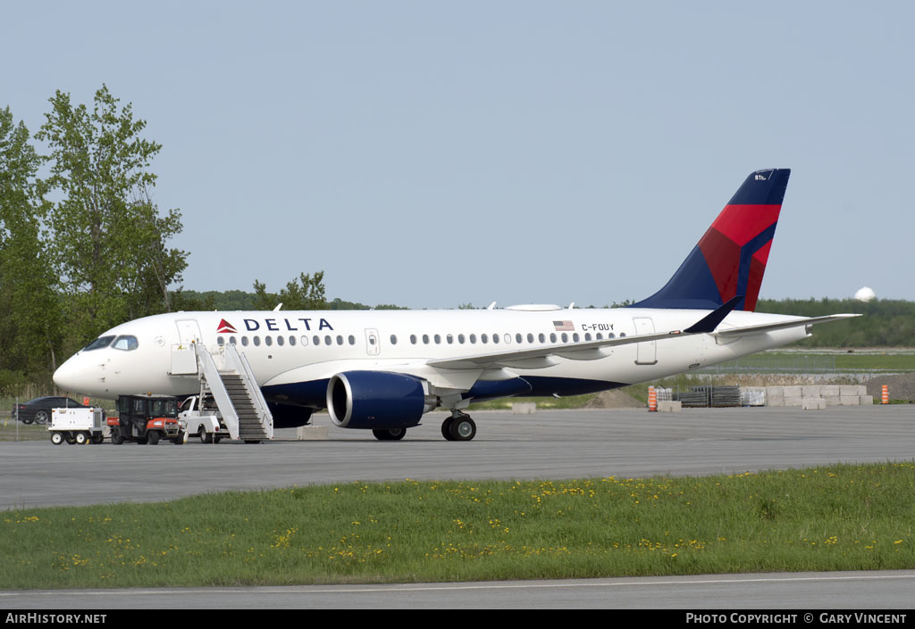 Aircraft Photo of C-FOUY | Airbus A220-171 (BD-500-1A10) | Delta Air Lines | AirHistory.net #145463