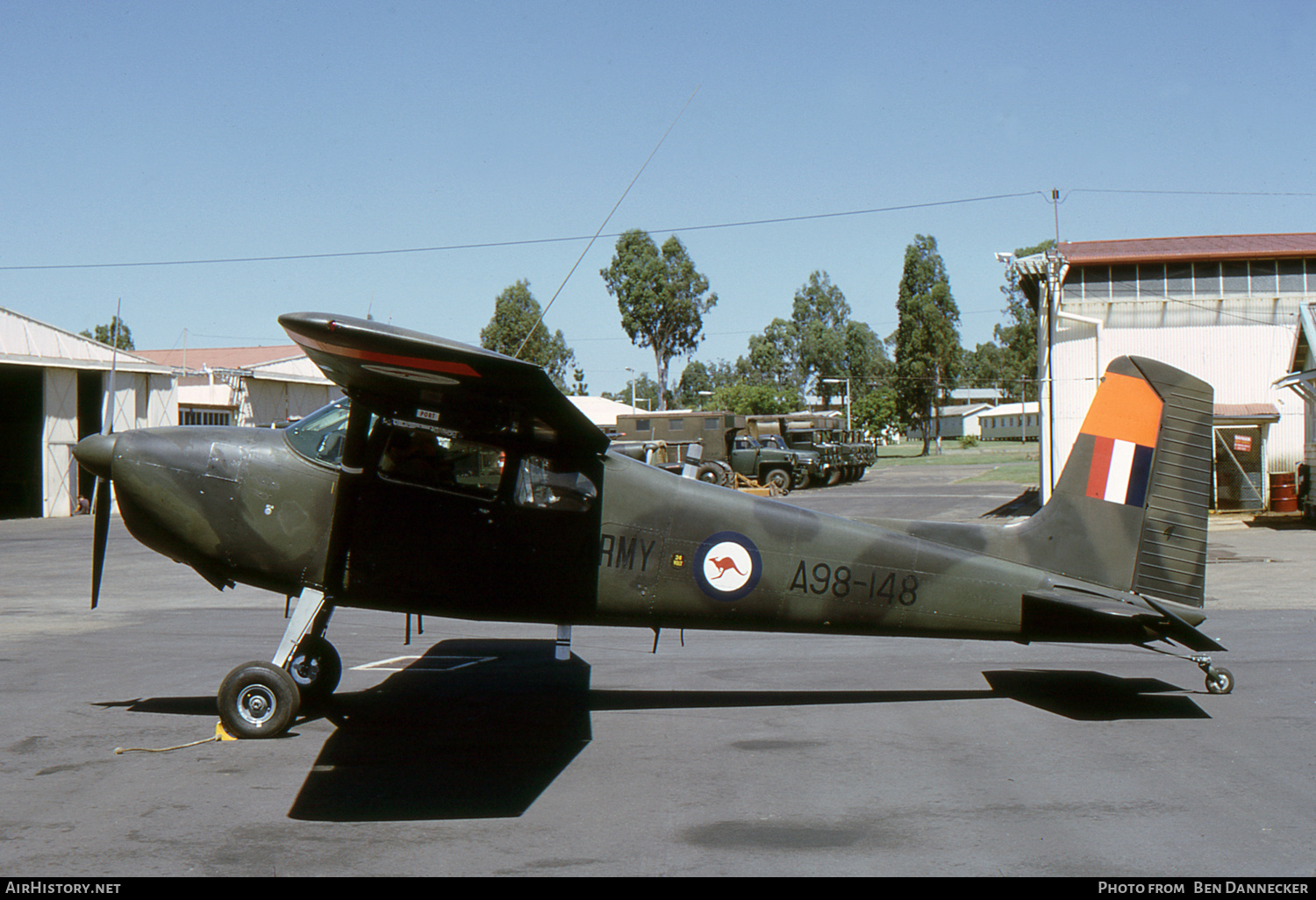 Aircraft Photo of A98-148 | Cessna 180E | Australia - Army | AirHistory.net #145495