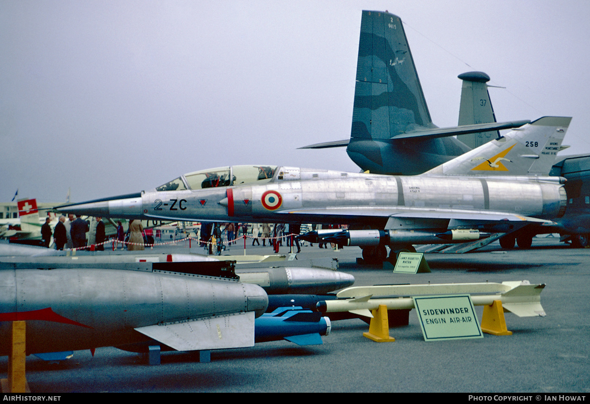 Aircraft Photo of 258 | Dassault Mirage IIIBE | France - Air Force | AirHistory.net #145505