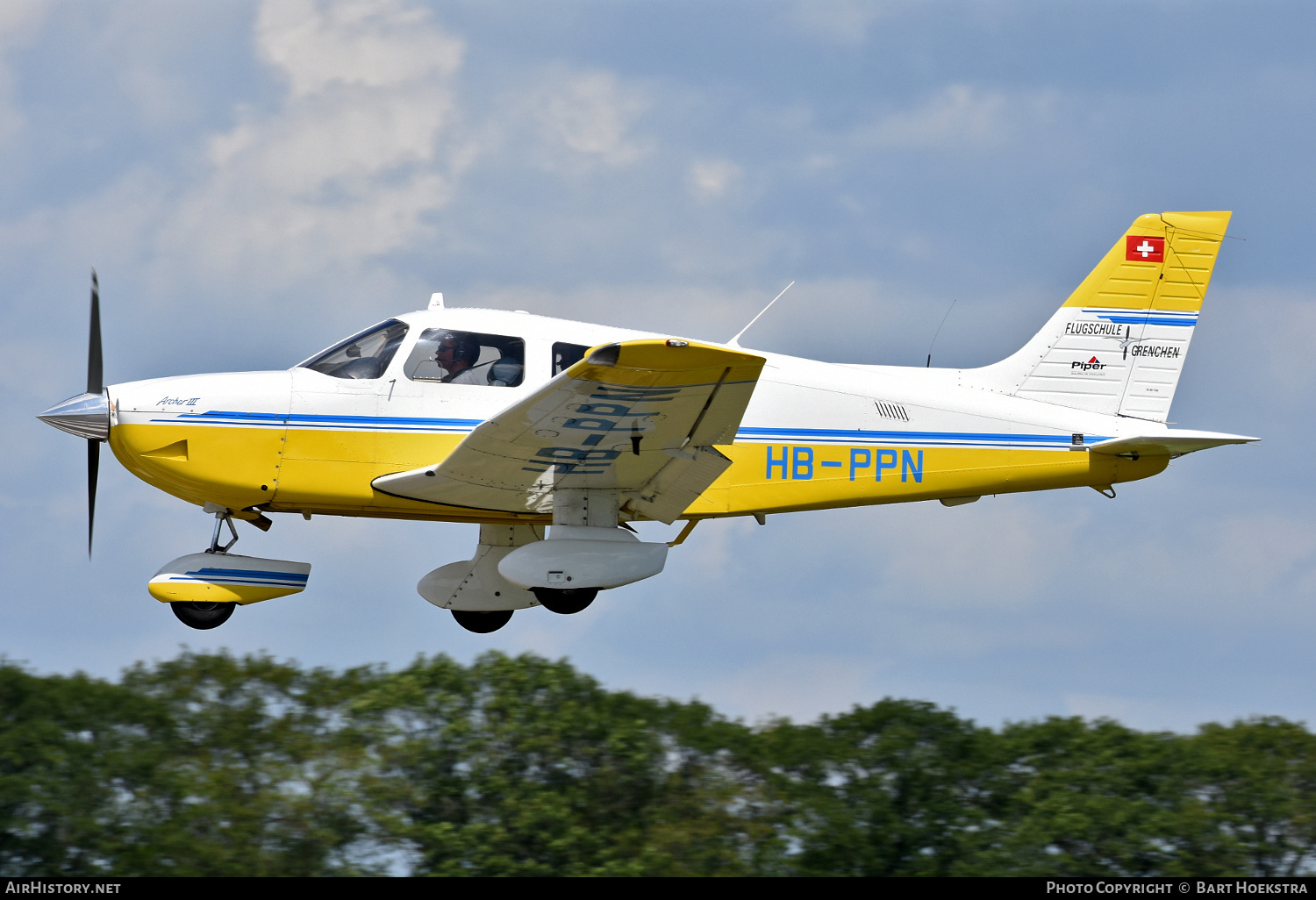 Aircraft Photo of HB-PPN | Piper PA-28-181 Archer III | Flugschule Grenchen | AirHistory.net #145519