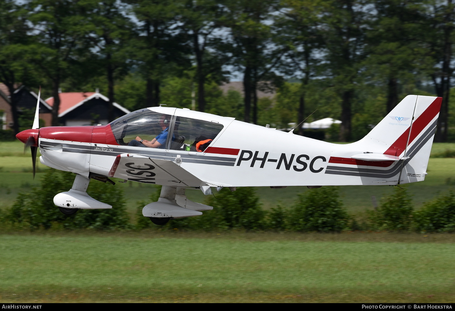 Aircraft Photo of PH-NSC | Robin DR-400-140B | Vliegclub Rotterdam | AirHistory.net #145522