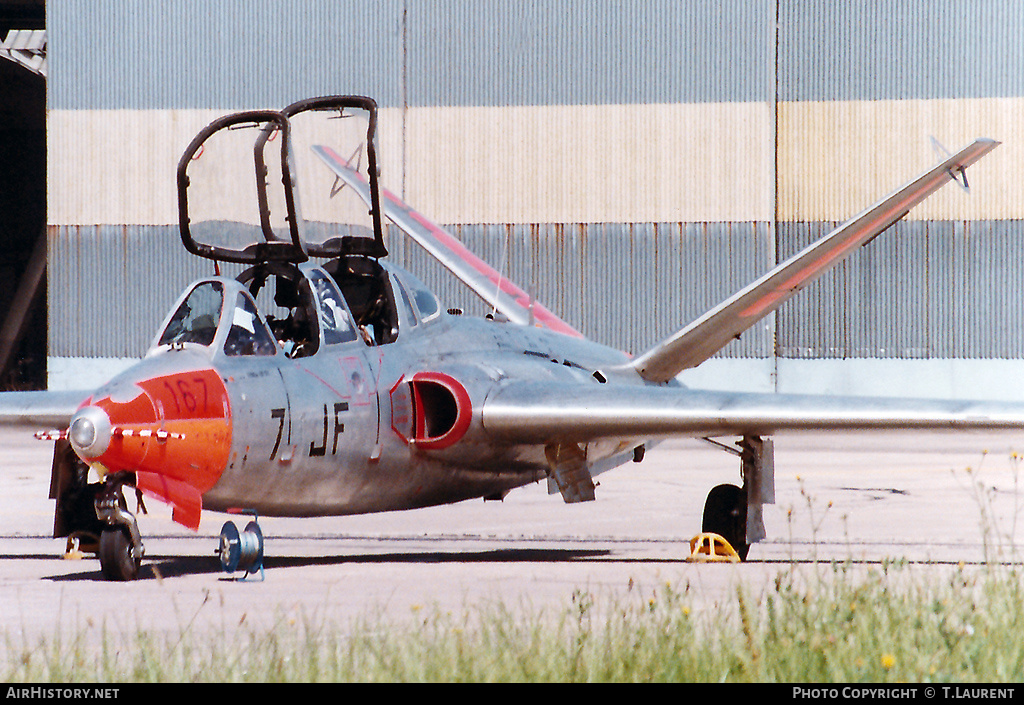 Aircraft Photo of 167 | Fouga CM-170R Magister | France - Air Force | AirHistory.net #145545
