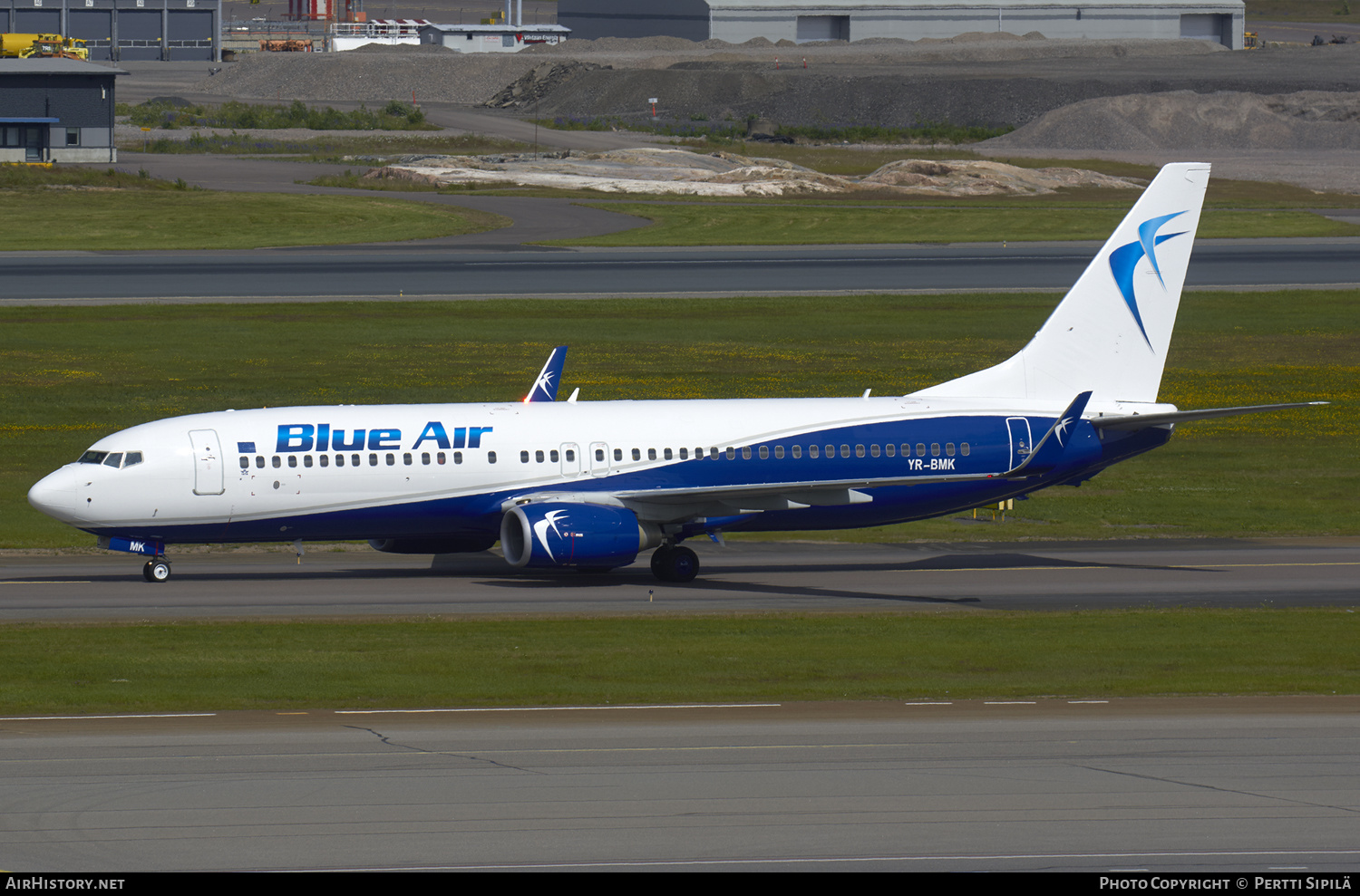 Aircraft Photo of YR-BMK | Boeing 737-82R | Blue Air | AirHistory.net #145550
