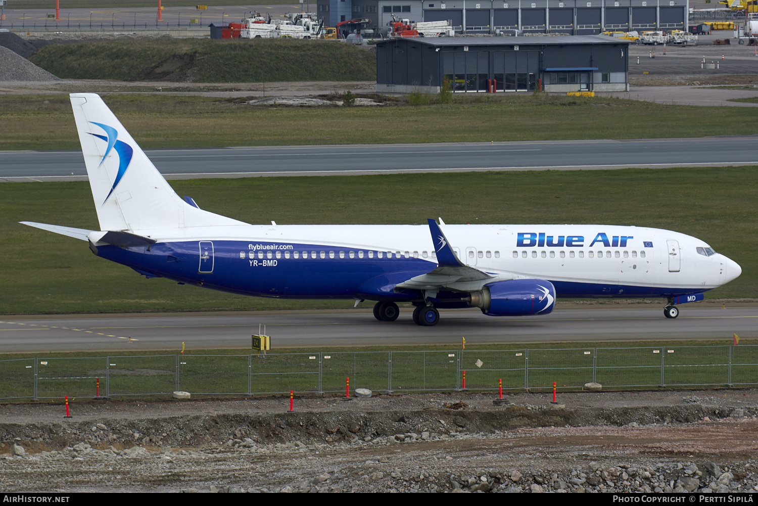 Aircraft Photo of YR-BMD | Boeing 737-85F | Blue Air | AirHistory.net #145558