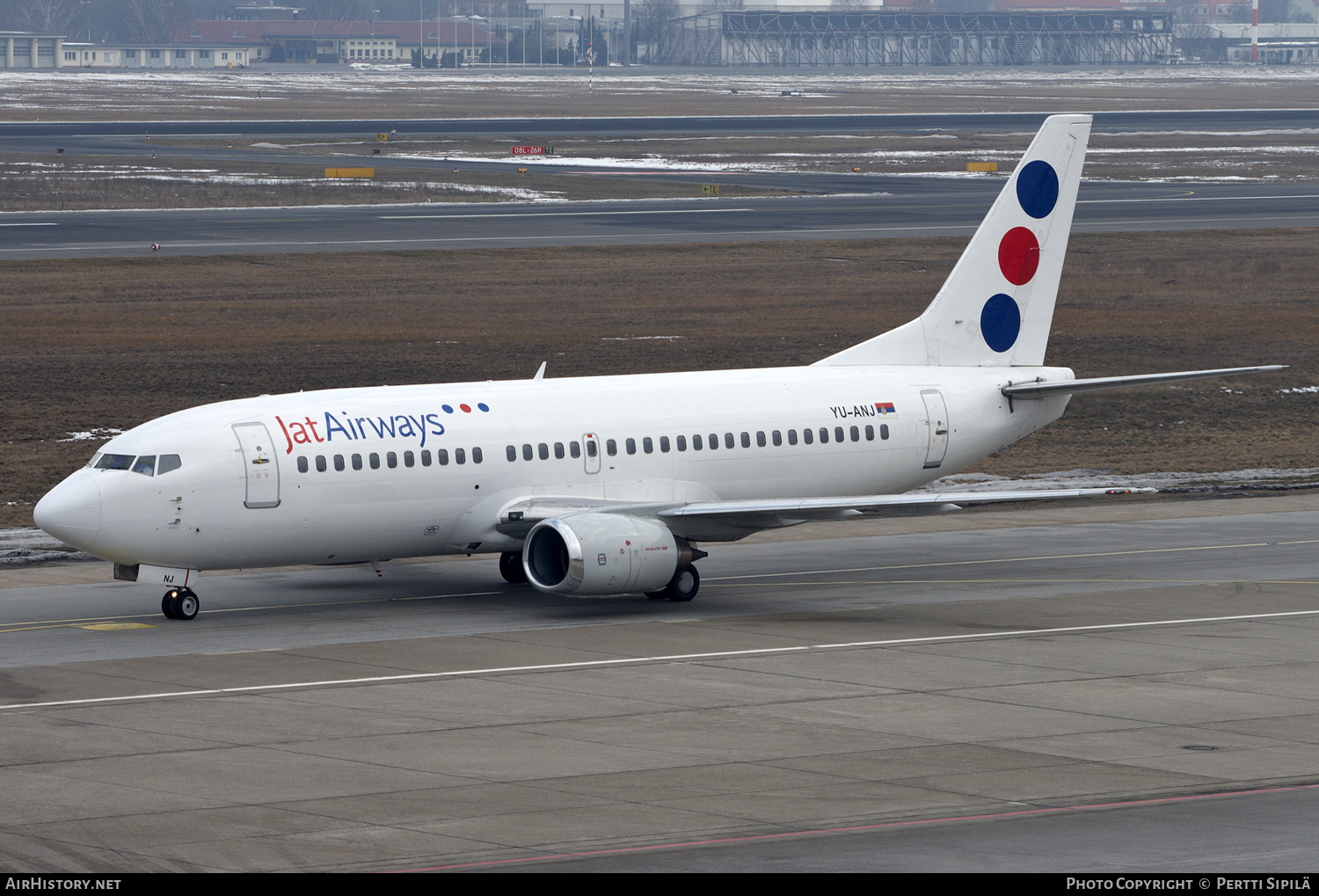 Aircraft Photo of YU-ANJ | Boeing 737-3H9 | Jat Airways | AirHistory.net #145567