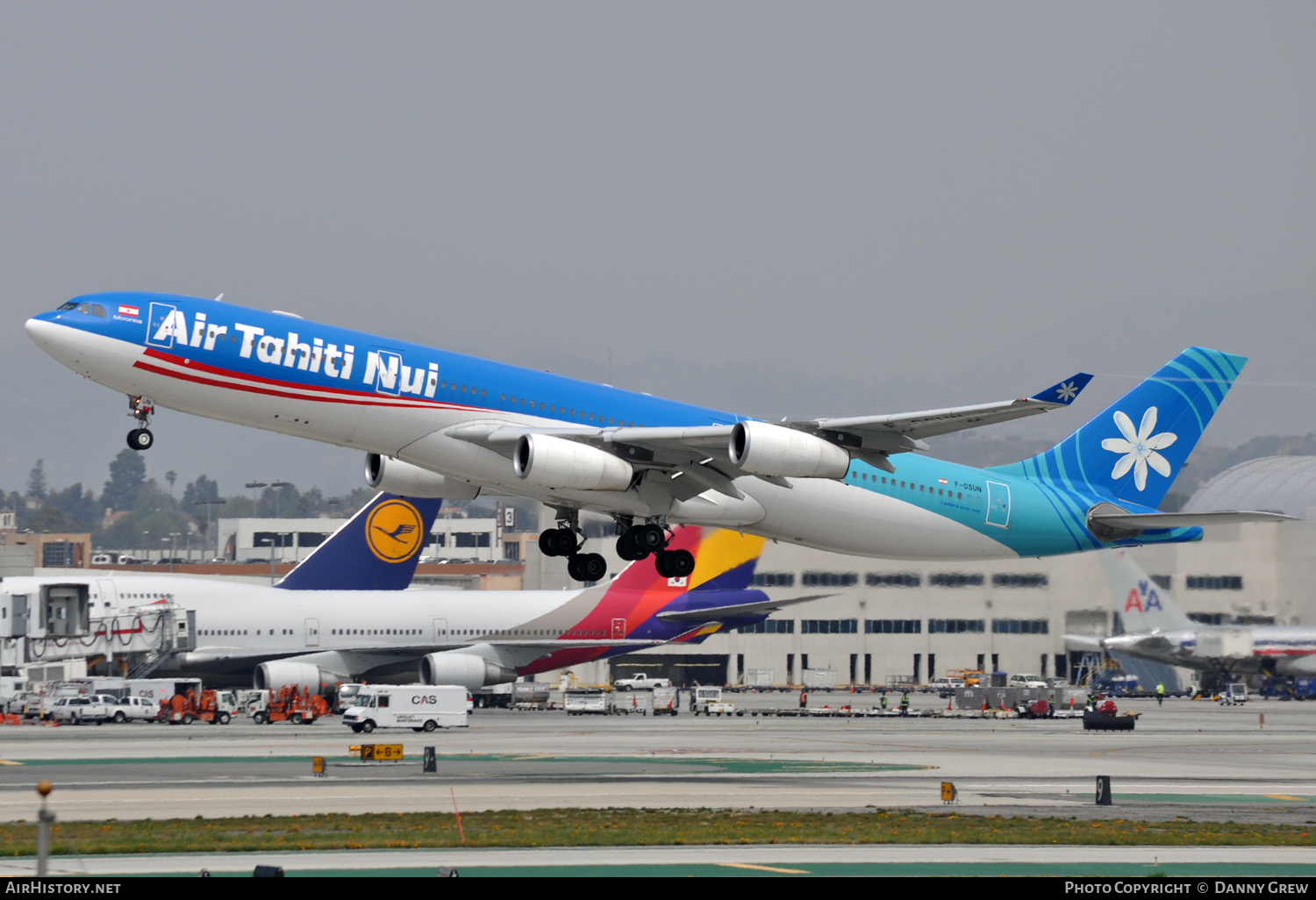 Aircraft Photo of F-OSUN | Airbus A340-313X | Air Tahiti Nui | AirHistory.net #145593