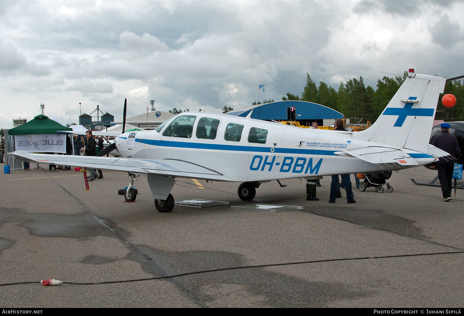 Aircraft Photo of OH-BBM | Beech A36 Bonanza 36 | Suomen ilmailuopisto - Finnish Aviation Academy | AirHistory.net