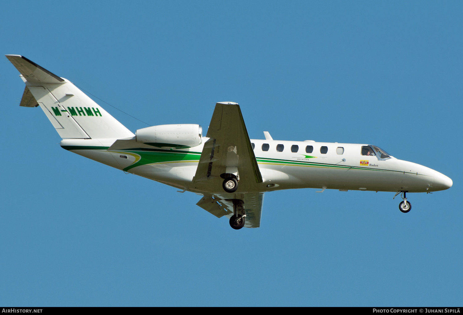 Aircraft Photo of M-MHMH | Cessna 525B CitationJet CJ3 | Herrenknecht Aviation | AirHistory.net #145613