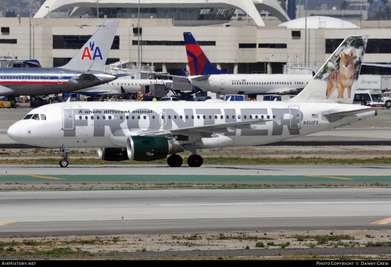 Aircraft Photo of N920FR | Airbus A319-112 | Frontier Airlines | AirHistory.net #145616