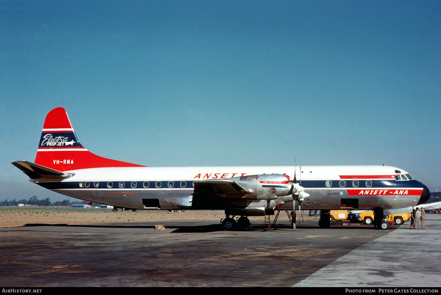 Aircraft Photo of VH-RMA | Lockheed L-188A Electra | Ansett - ANA | AirHistory.net #145619