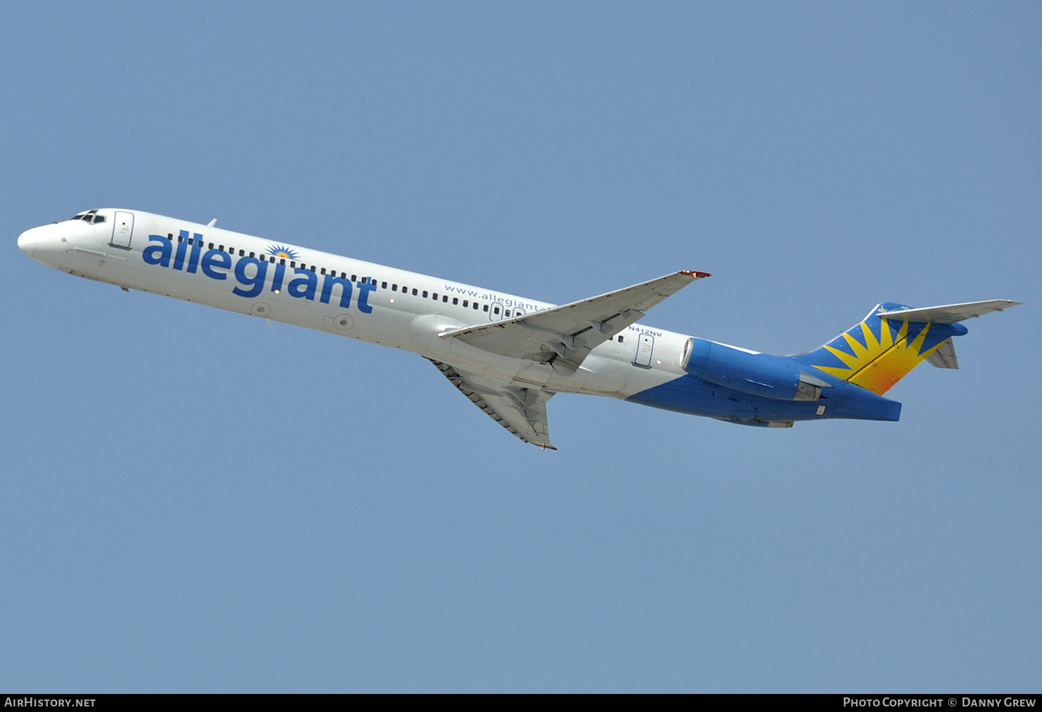 Aircraft Photo of N412NV | McDonnell Douglas MD-88 | Allegiant Air | AirHistory.net #145622