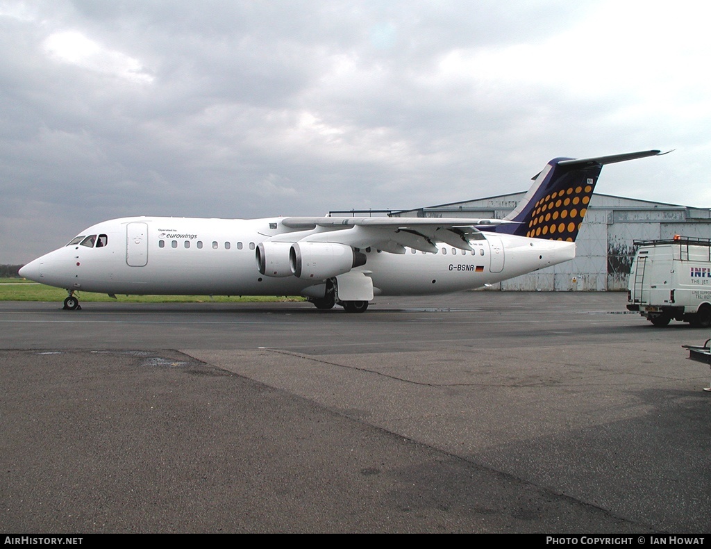 Aircraft Photo of G-BSNR | British Aerospace BAe-146-300 | Eurowings | AirHistory.net #145639