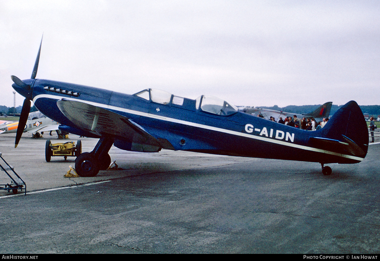Aircraft Photo of G-AIDN | Supermarine 502 Spitfire T8 | AirHistory.net #145640
