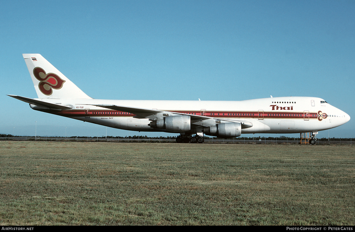 Aircraft Photo of HS-TGB | Boeing 747-2D7B | Thai Airways International | AirHistory.net #145648