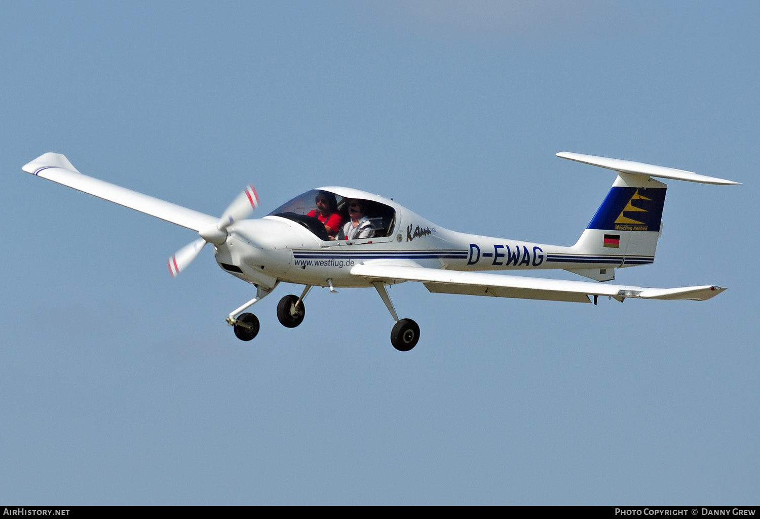 Aircraft Photo of D-EWAG | Diamond DA20A-1 Katana | Westflug Aachen | AirHistory.net #145652