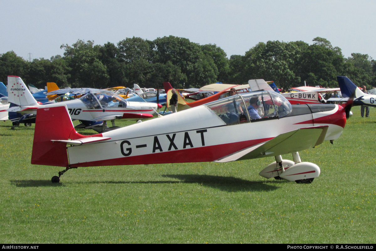 Aircraft Photo of G-AXAT | SAN Jodel D-117A | AirHistory.net #145662