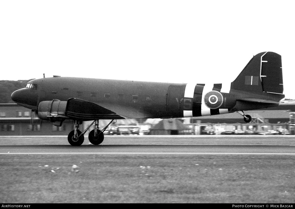 Aircraft Photo of G-DAKS / KG874 | Douglas C-47A Skytrain | UK - Air Force | AirHistory.net #145665