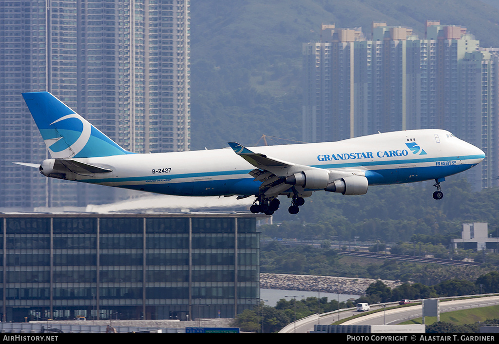 Aircraft Photo of B-2427 | Boeing 747-4B5F/SCD | Grandstar Cargo | AirHistory.net #145669