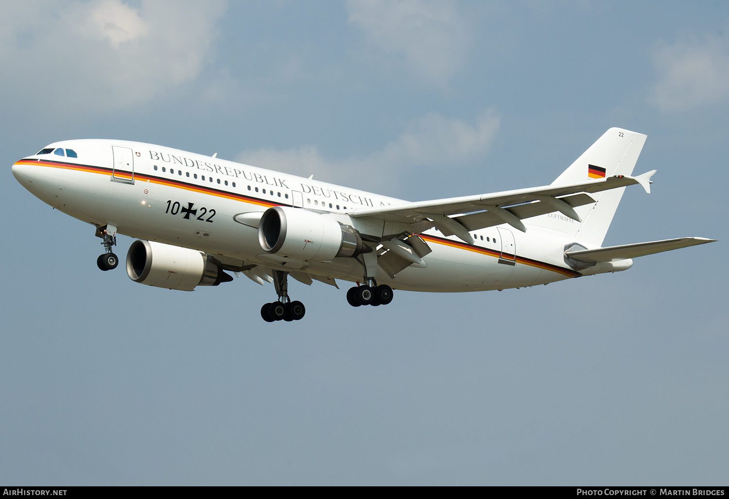 Aircraft Photo of 1022 | Airbus A310-304 | Germany - Air Force | AirHistory.net #145677