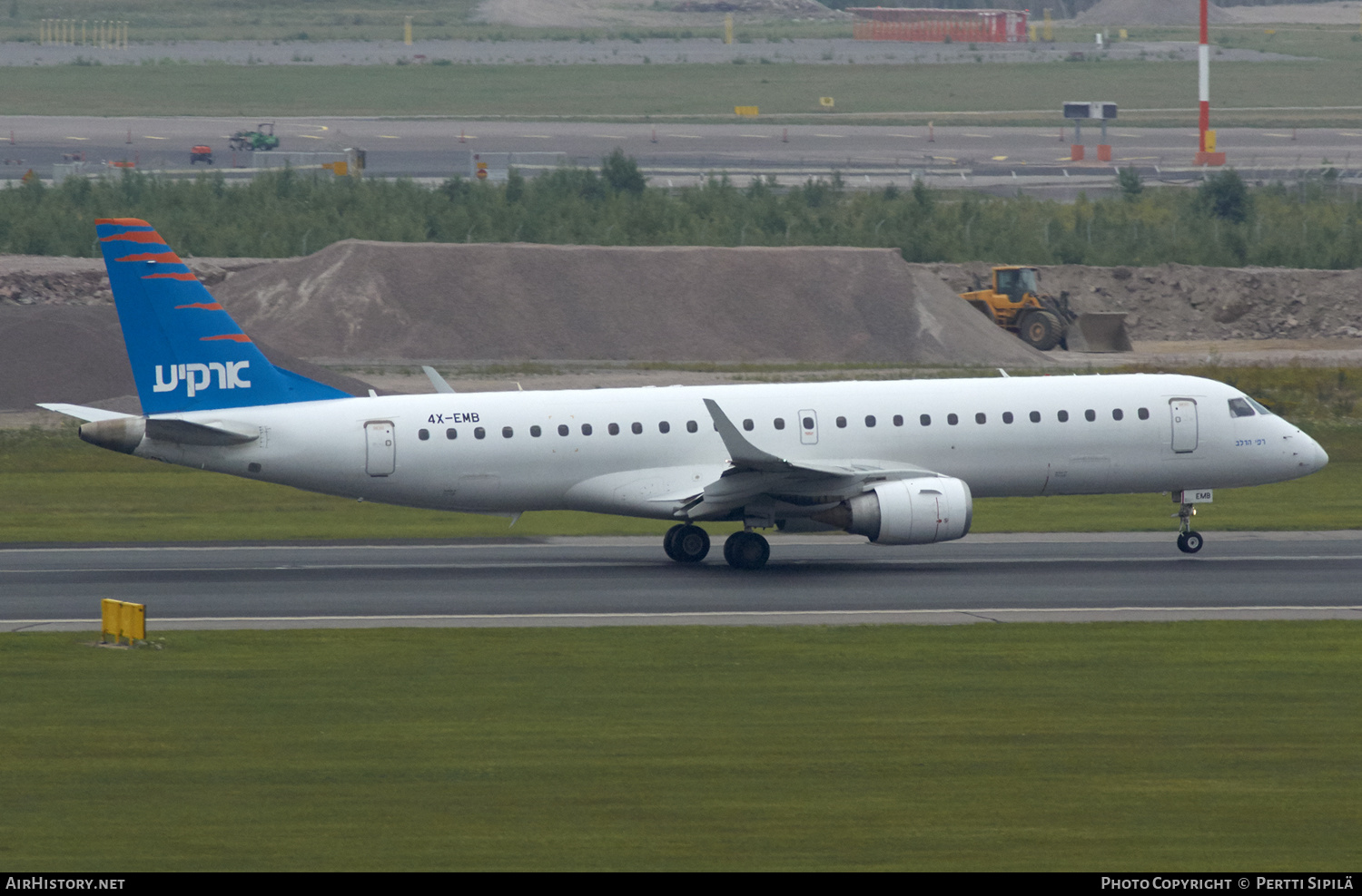 Aircraft Photo of 4X-EMB | Embraer 190LR (ERJ-190-100LR) | Arkia Israeli Airlines | AirHistory.net #145684