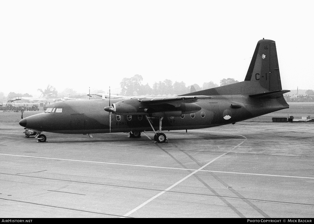 Aircraft Photo of C-1 | Fokker F27-100 Friendship | Netherlands - Air Force | AirHistory.net #145685
