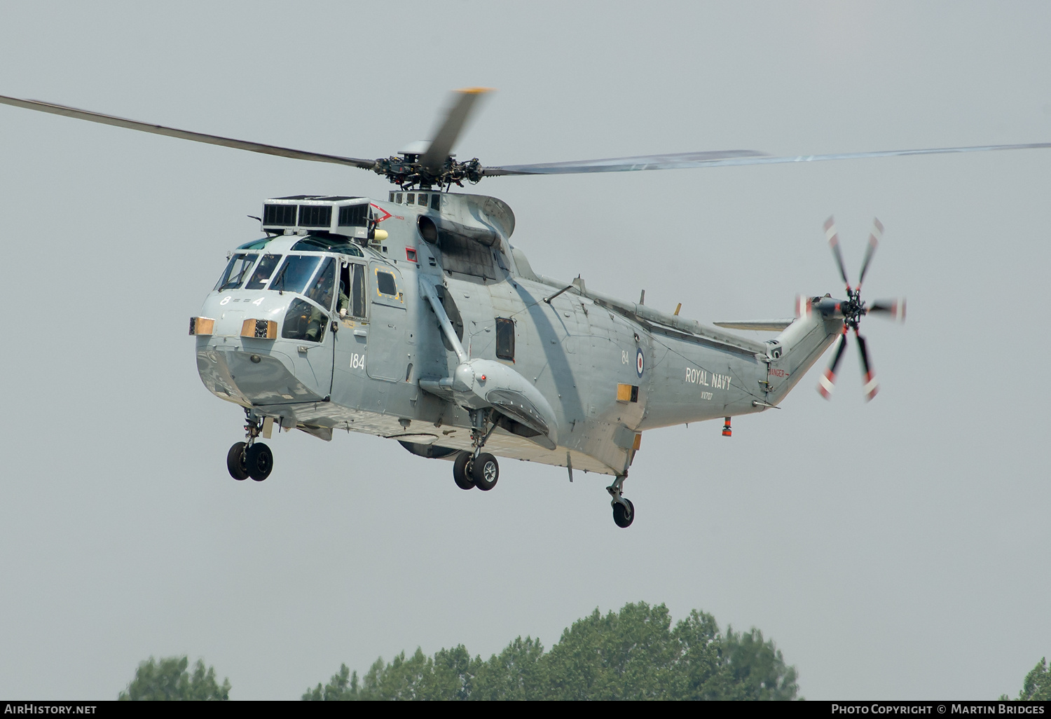 Aircraft Photo of XV707 | Westland WS-61 Sea King AEW7 | UK - Navy | AirHistory.net #145687