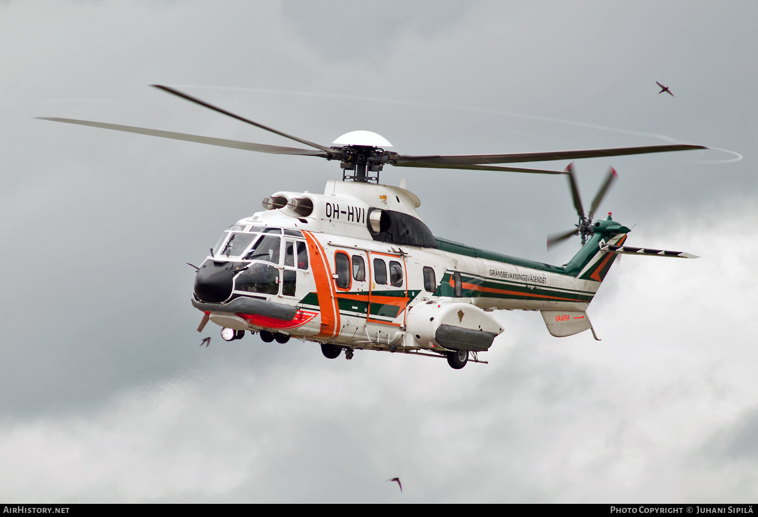 Aircraft Photo of OH-HVI | Aerospatiale AS-332L1 Super Puma | Rajavartiolaitos - Finnish Border Guard | AirHistory.net #145704