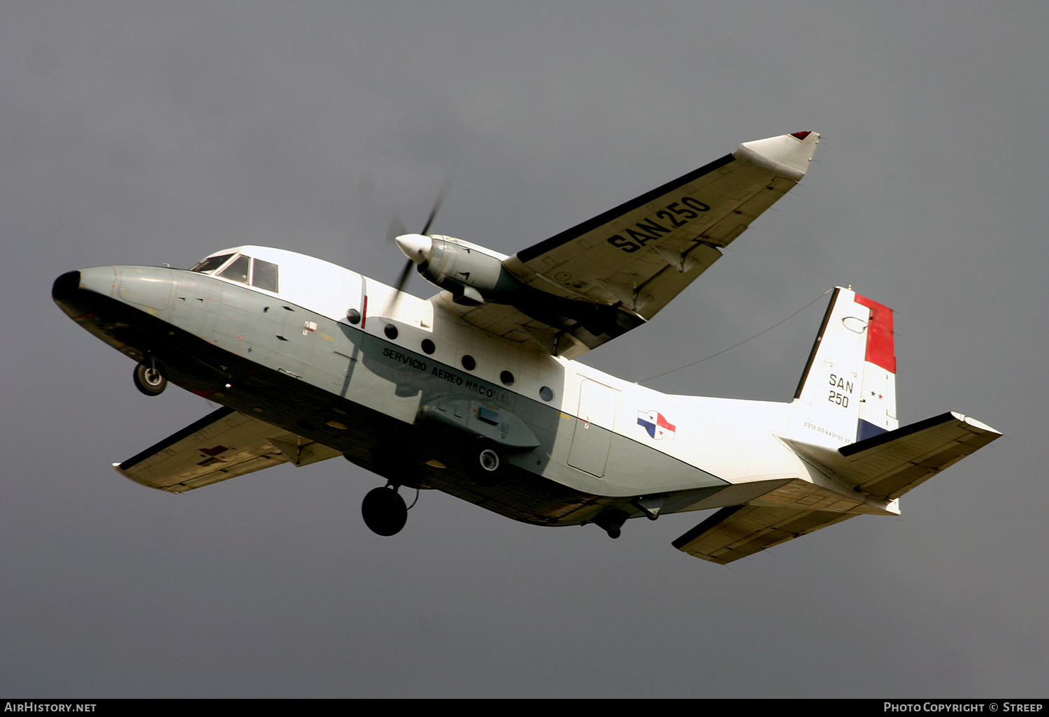 Aircraft Photo of SAN250 | CASA C-212-300 Aviocar | Panama - Air Force | AirHistory.net