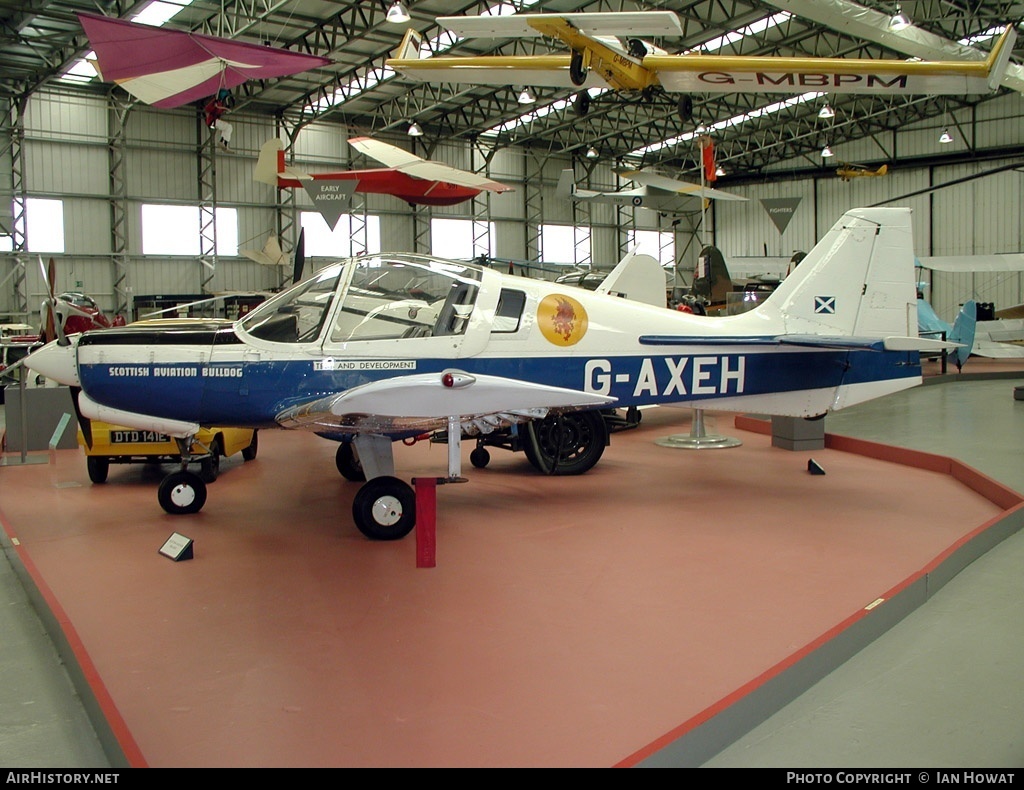Aircraft Photo of G-AXEH | Beagle B.125 Bulldog 1 | Scottish Aviation | AirHistory.net #145760