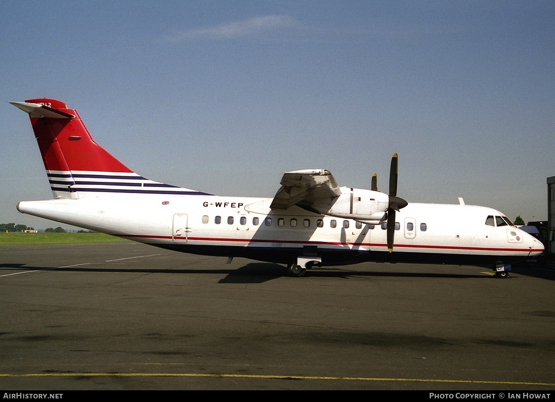 Aircraft Photo of G-WFEP | ATR ATR-42-300 | Gill Airways | AirHistory.net #145762