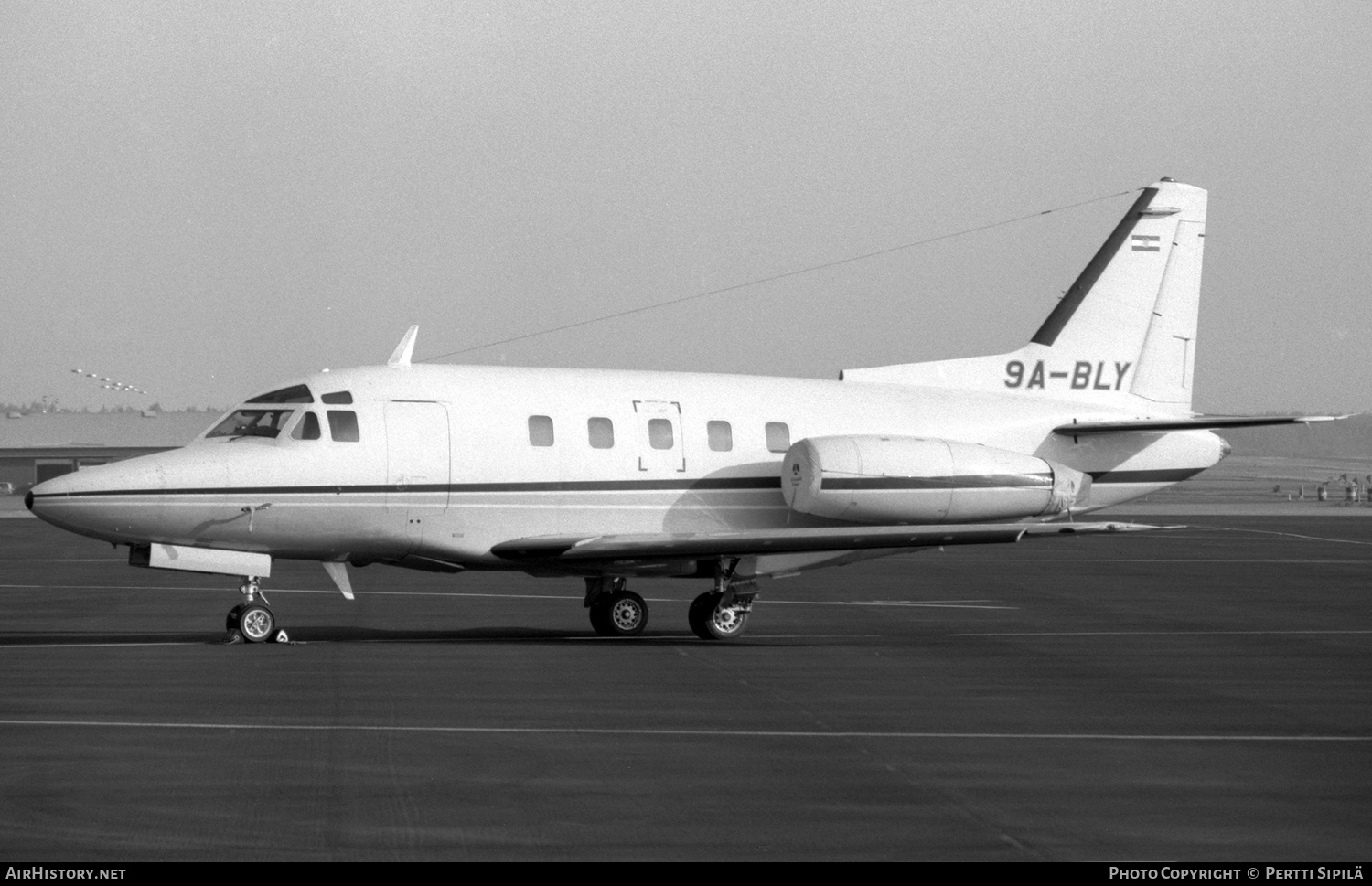 Aircraft Photo of 9A-BLY | North American Rockwell NA-380 Sabreliner 75A | Croatia - Government | AirHistory.net #145765