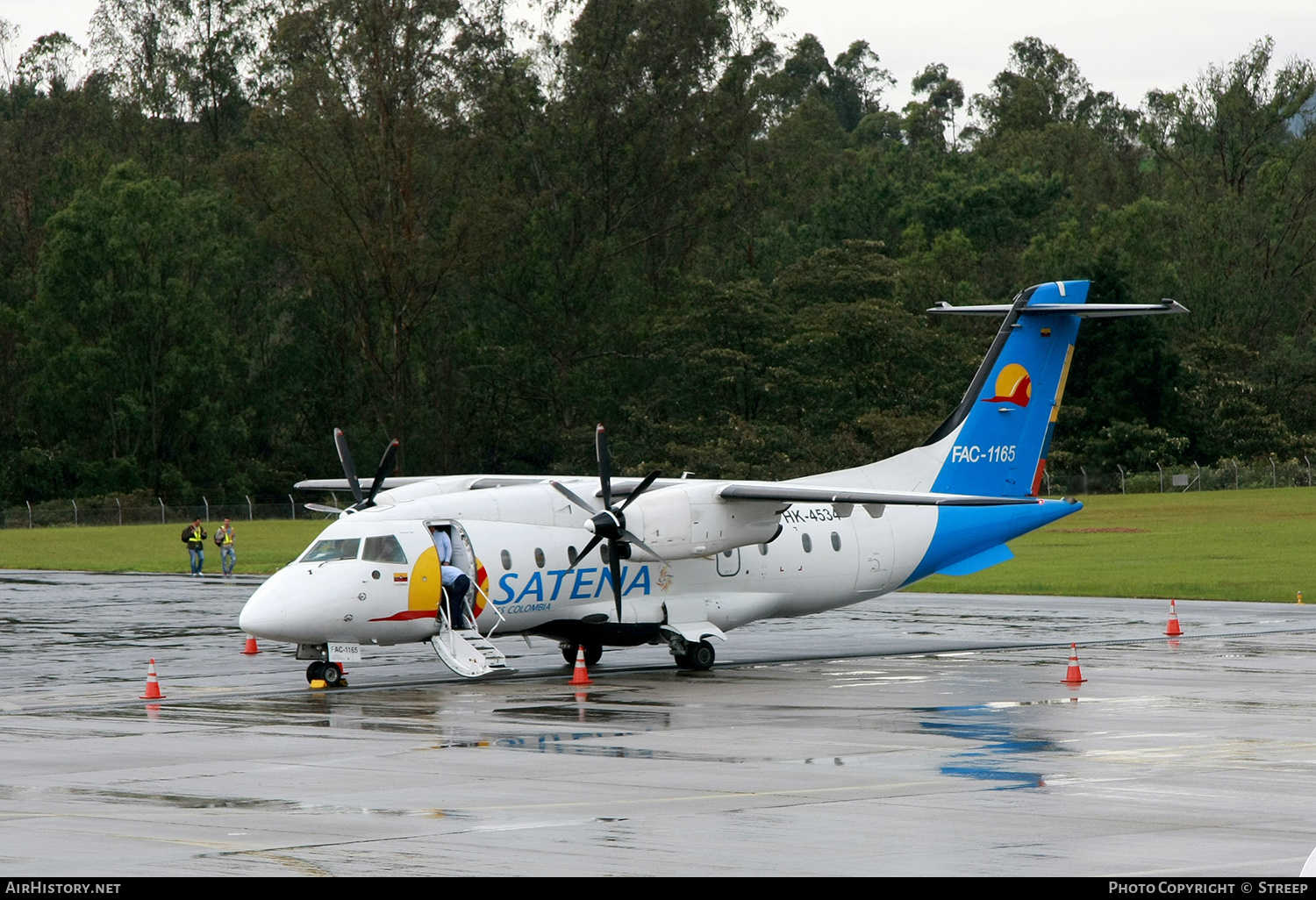 Aircraft Photo of FAC-1165 / HK-4534 | Dornier 328-120 | Colombia - Satena | AirHistory.net #145774