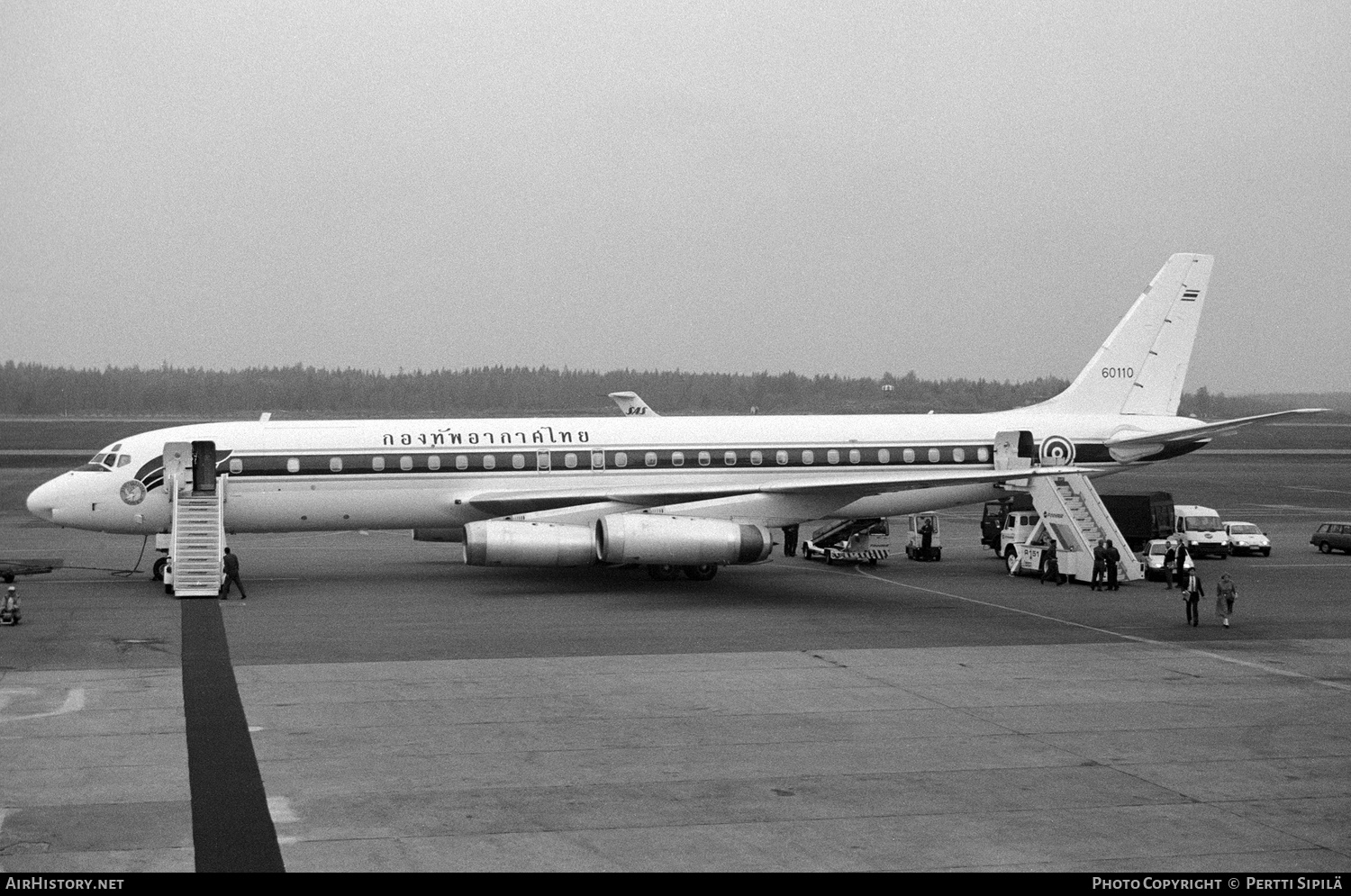 Aircraft Photo of L.10-2/28 / 60110 | McDonnell Douglas DC-8-62CF | Thailand - Air Force | AirHistory.net #145779