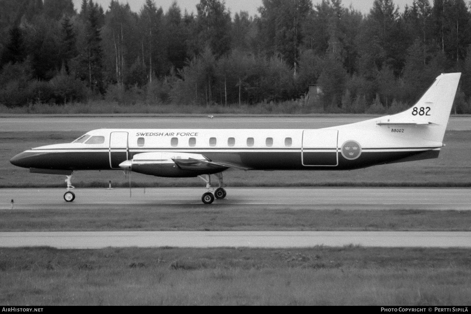 Aircraft Photo of 88002 | Fairchild Swearingen Tp88 Merlin IVC | Sweden - Air Force | AirHistory.net #145787