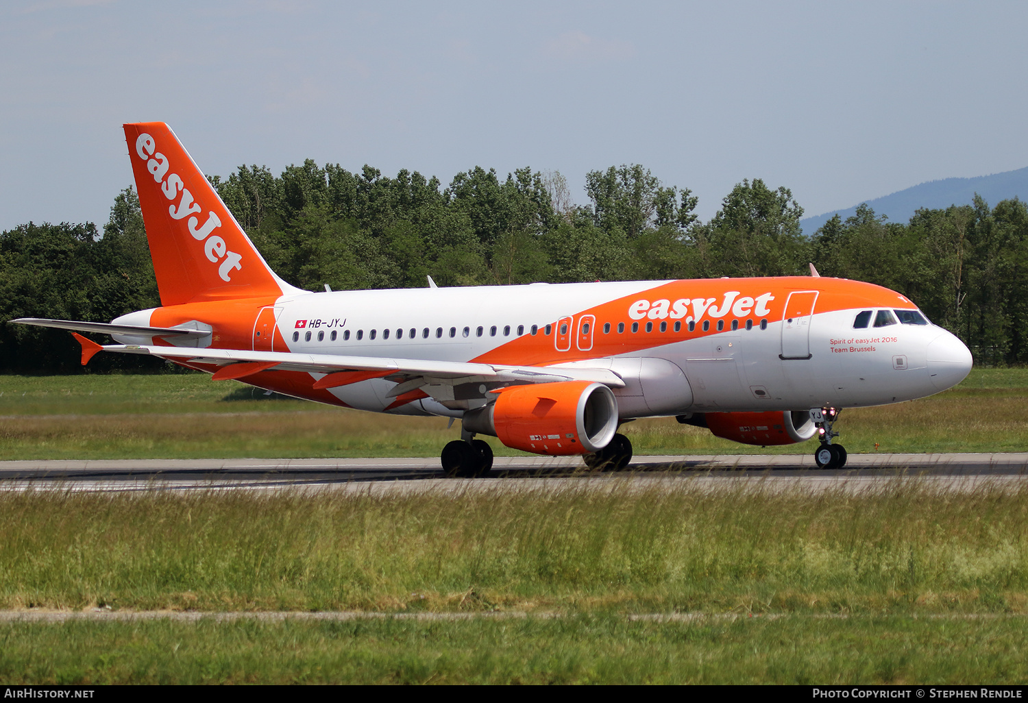 Aircraft Photo of HB-JYJ | Airbus A319-111 | EasyJet | AirHistory.net #145798