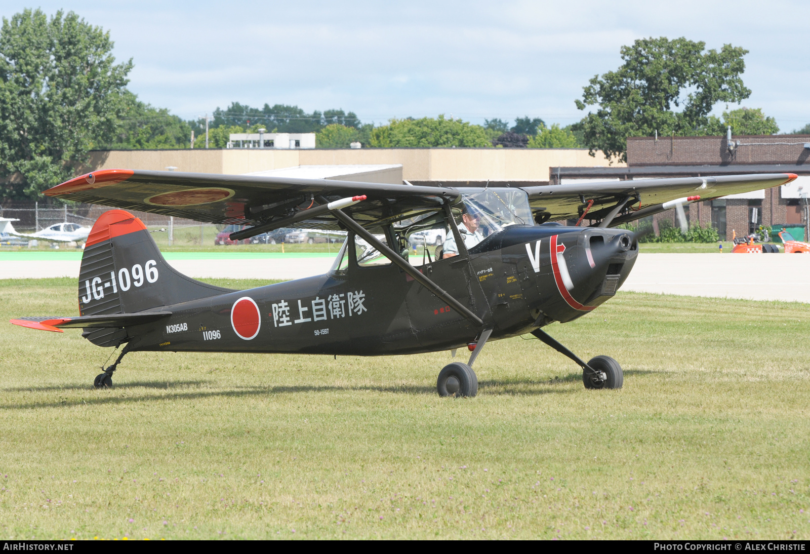 Aircraft Photo of N305AB / JG-1096 | Cessna O-1A Bird Dog | Japan - Air Force | AirHistory.net #145801