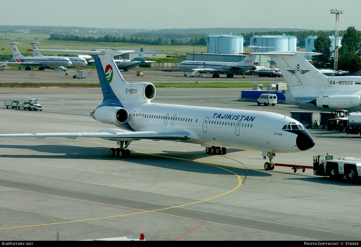 Aircraft Photo of EY-85717 | Tupolev Tu-154M | Tajikistan Airlines | AirHistory.net #145842