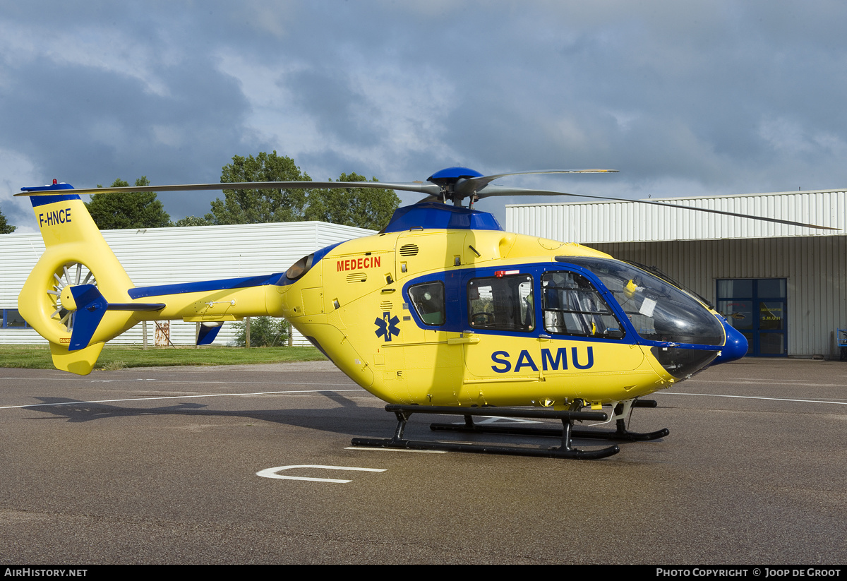 Aircraft Photo of F-HNCE | Eurocopter EC-135T-2+ | SAMU - Service d'Aide Médicale Urgente | AirHistory.net #145849