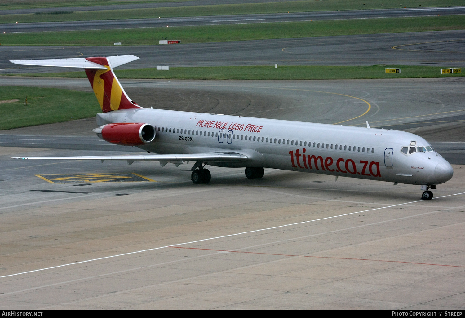 Aircraft Photo of ZS-OPX | McDonnell Douglas MD-83 (DC-9-83) | 1Time | AirHistory.net #145857