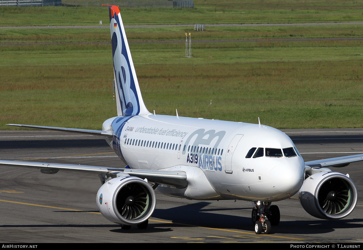 Aircraft Photo of D-AVWA | Airbus A319-171N | Airbus | AirHistory.net #145877