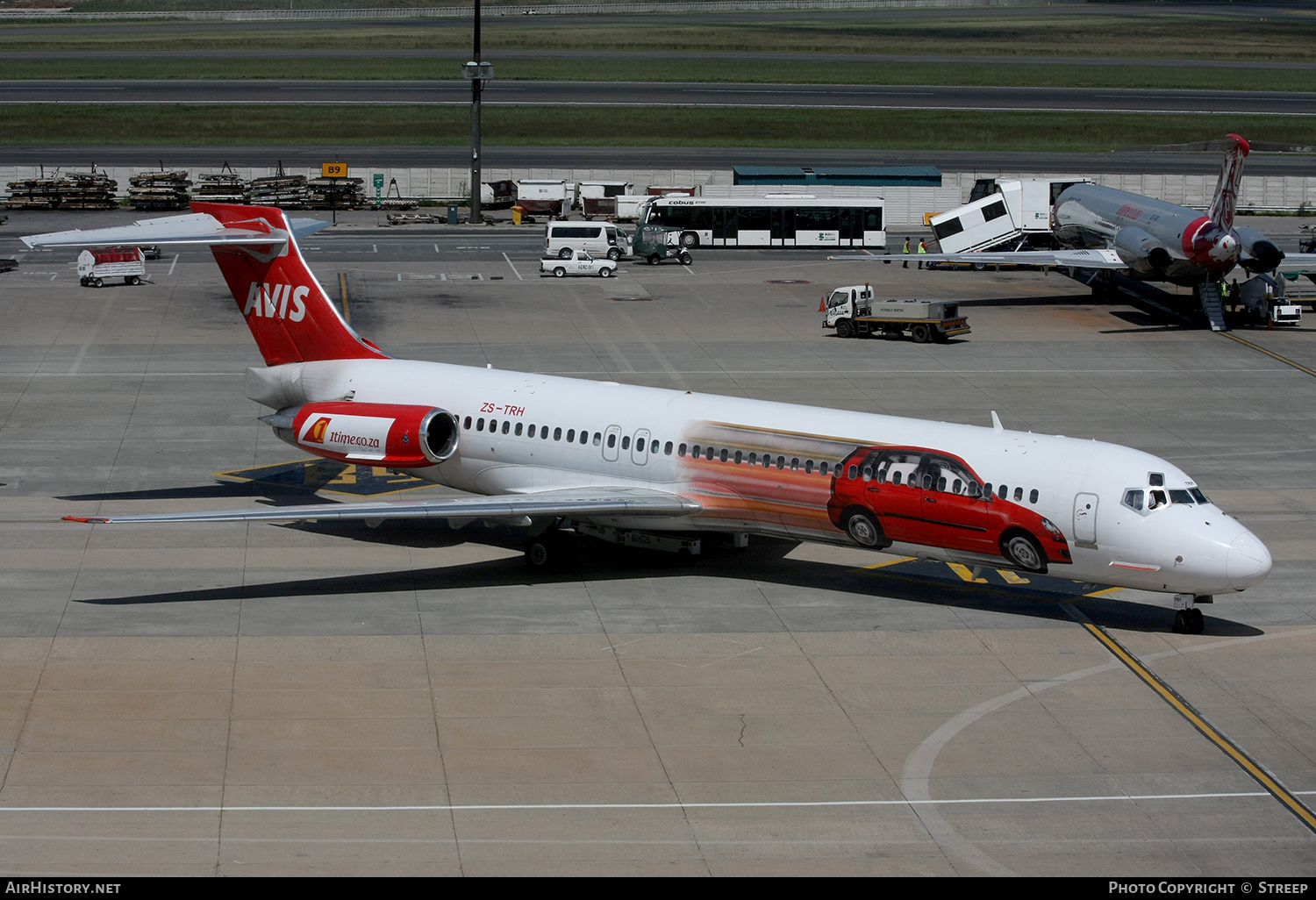 Aircraft Photo of ZS-TRH | McDonnell Douglas MD-87 (DC-9-87) | 1Time | AirHistory.net #145890