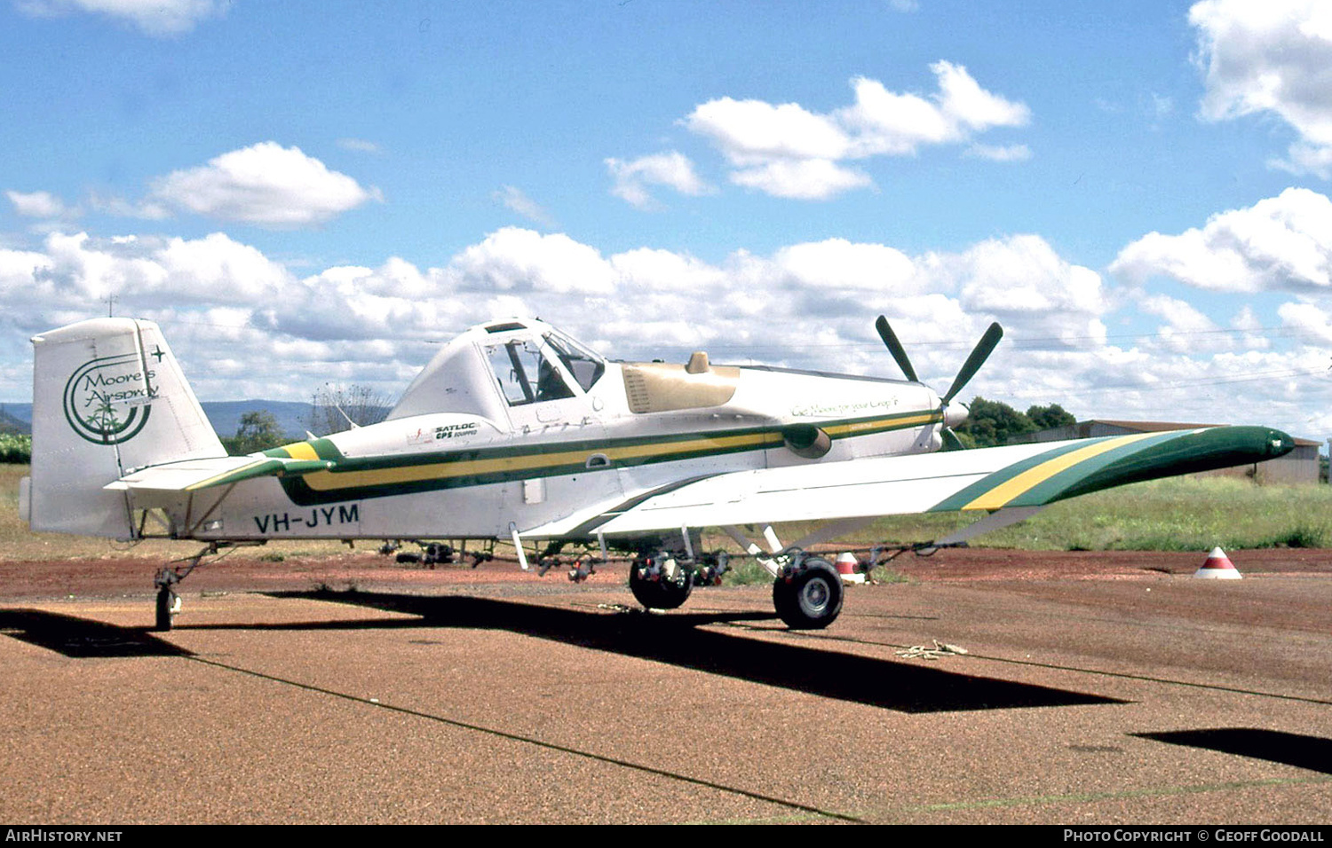 Aircraft Photo of VH-JYM | Ayres S2R-G10 Turbo Thrush | Moore's Airspray | AirHistory.net #145909