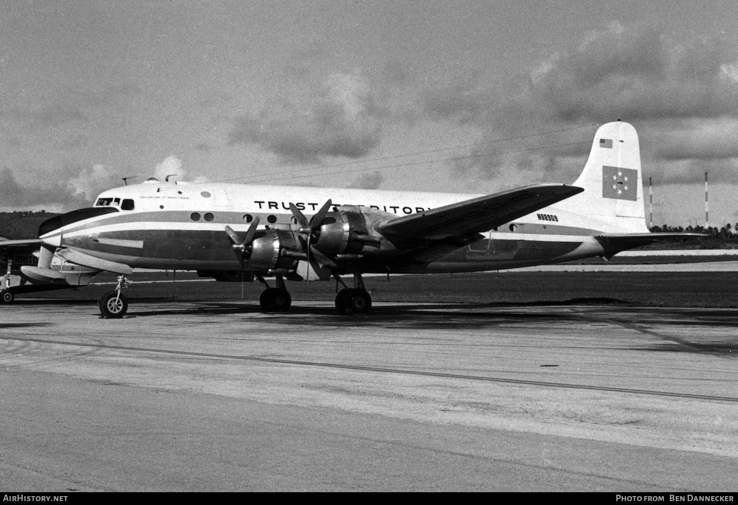 Aircraft Photo of N88909 | Douglas C-54B Skymaster | Trust Territory of the Pacific Islands | AirHistory.net #145921