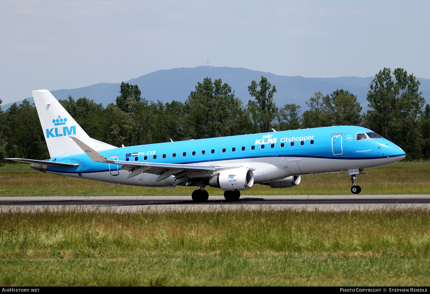 Aircraft Photo of PH-EXR | Embraer 175STD (ERJ-170-200STD) | KLM Cityhopper | AirHistory.net #145933