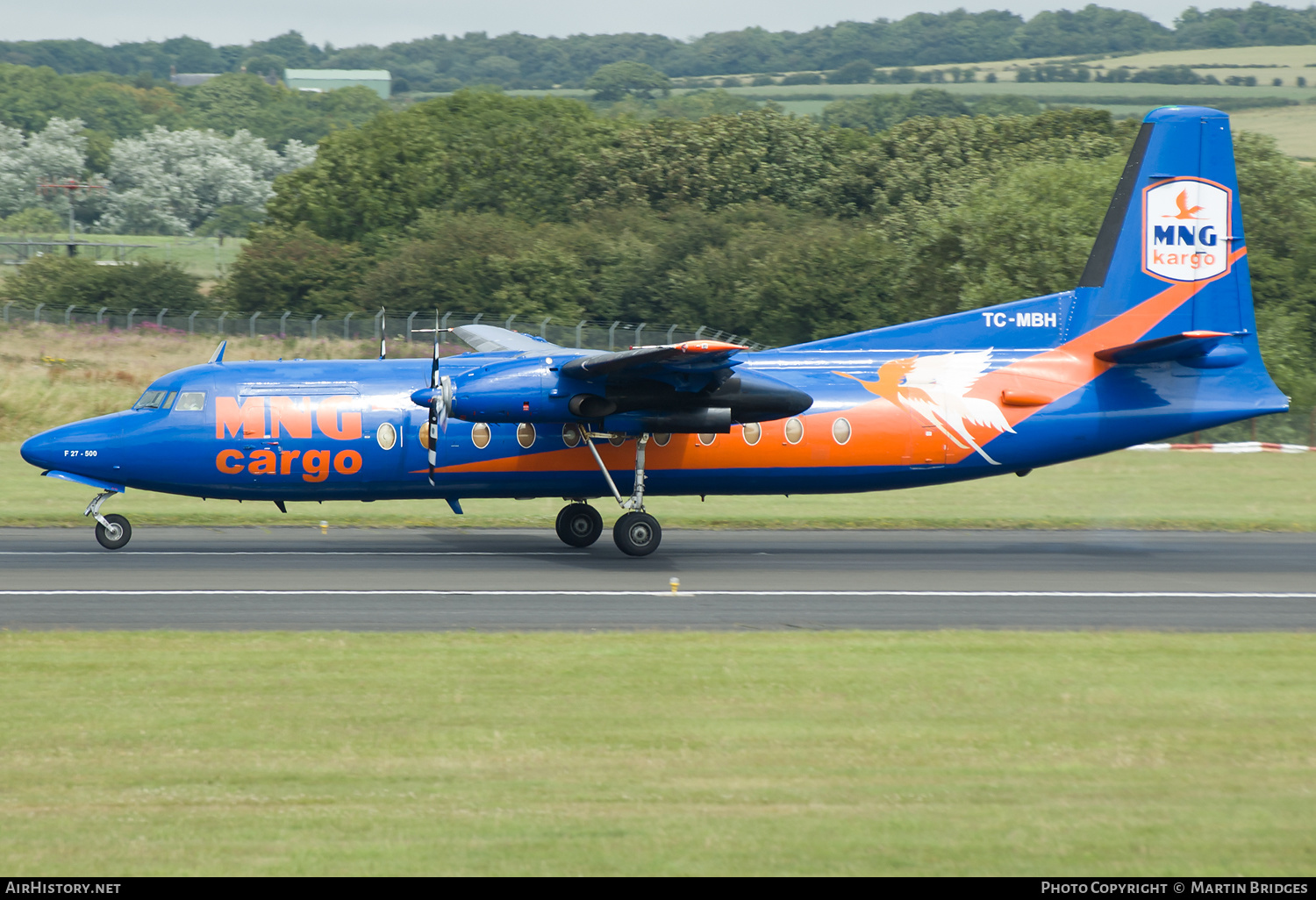 Aircraft Photo of TC-MBH | Fokker F27-500 Friendship | MNG Kargo | AirHistory.net #145936