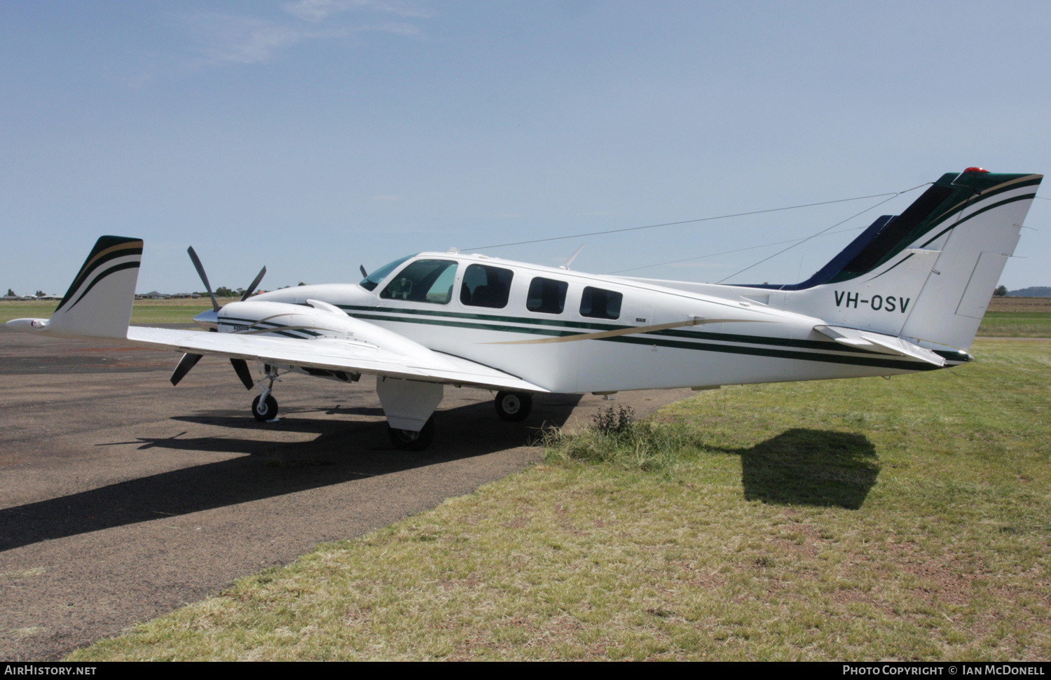 Aircraft Photo of VH-OSV | Beech 58 Baron | AirHistory.net #145958